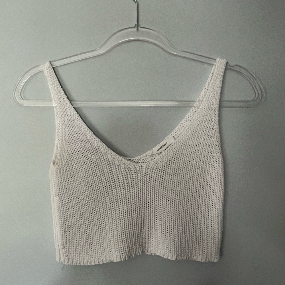Crop Knit Tank Size XS